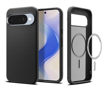 Etui / obudowa na smartfona Spigen Liquid Air Mag Magsafe Google Pixel 10 / 10 Pro Matte Black